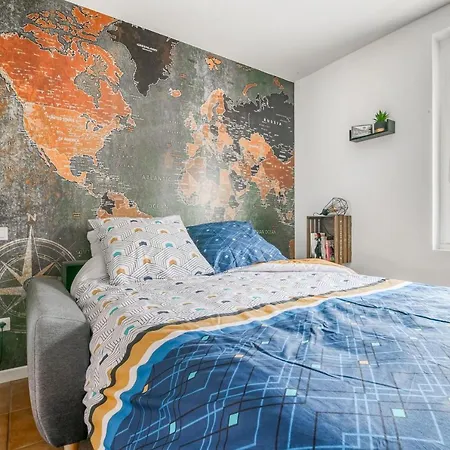 Superlogis Troyes - Little World - Studio Grand Confort - Netflix - Parking 公寓 *