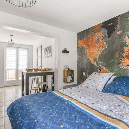 公寓 Superlogis Troyes - Little World - Studio Grand Confort - Netflix - Parking
