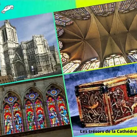 公寓 Superlogis Troyes - Little World - Studio Grand Confort - Netflix - Parking Saint-Julien-les-Villas