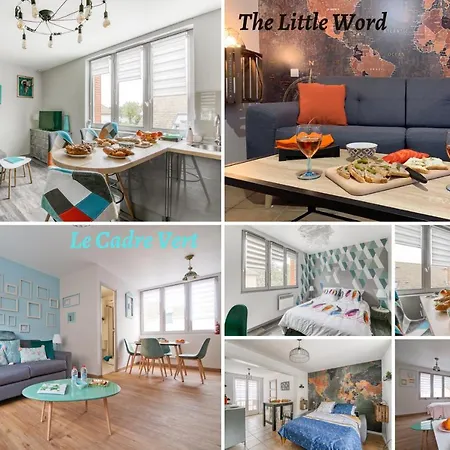 公寓 Superlogis Troyes - Little World - Studio Grand Confort - Netflix - Parking *